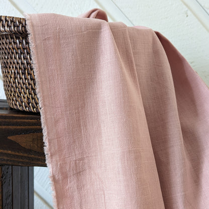 Linen fabric by the yard. Multipurpose medium weight linen blend fabric.