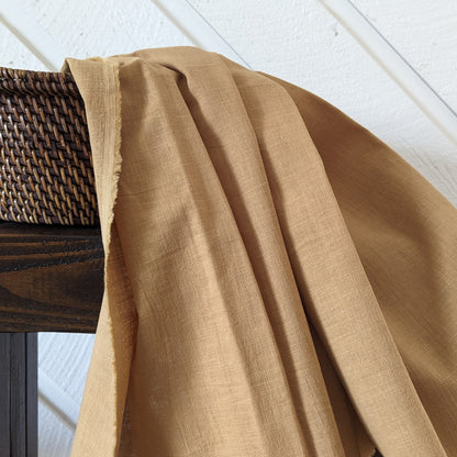 Linen fabric by the yard. Multipurpose medium weight linen blend fabric.