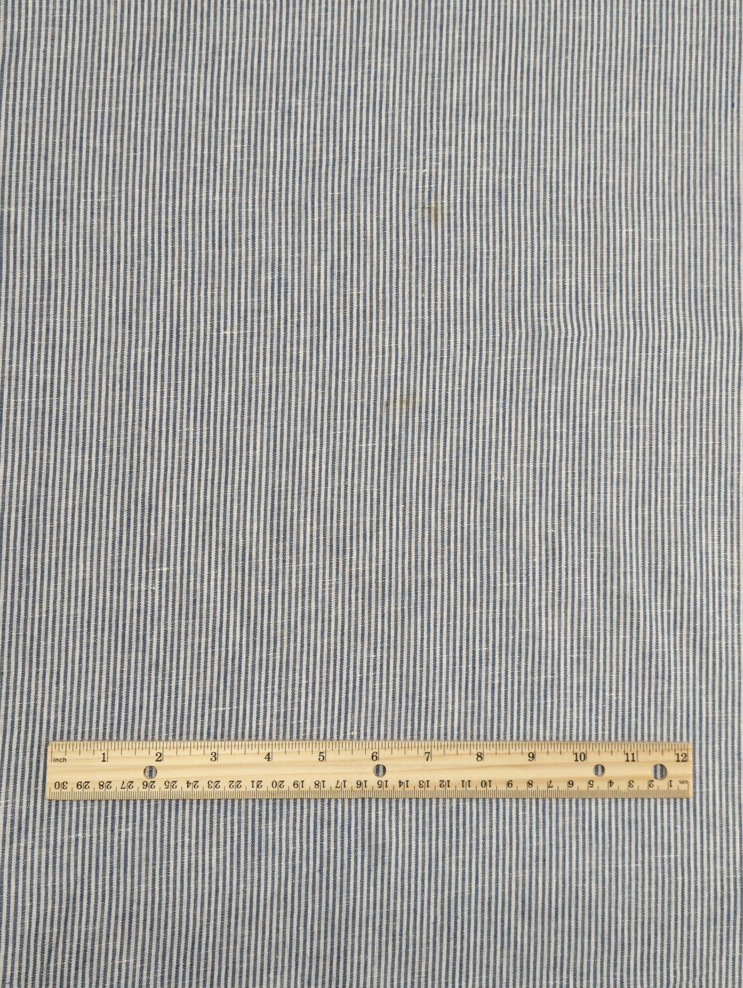 Pinstripe, White & Blue