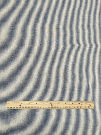 Pinstripe, White & Blue