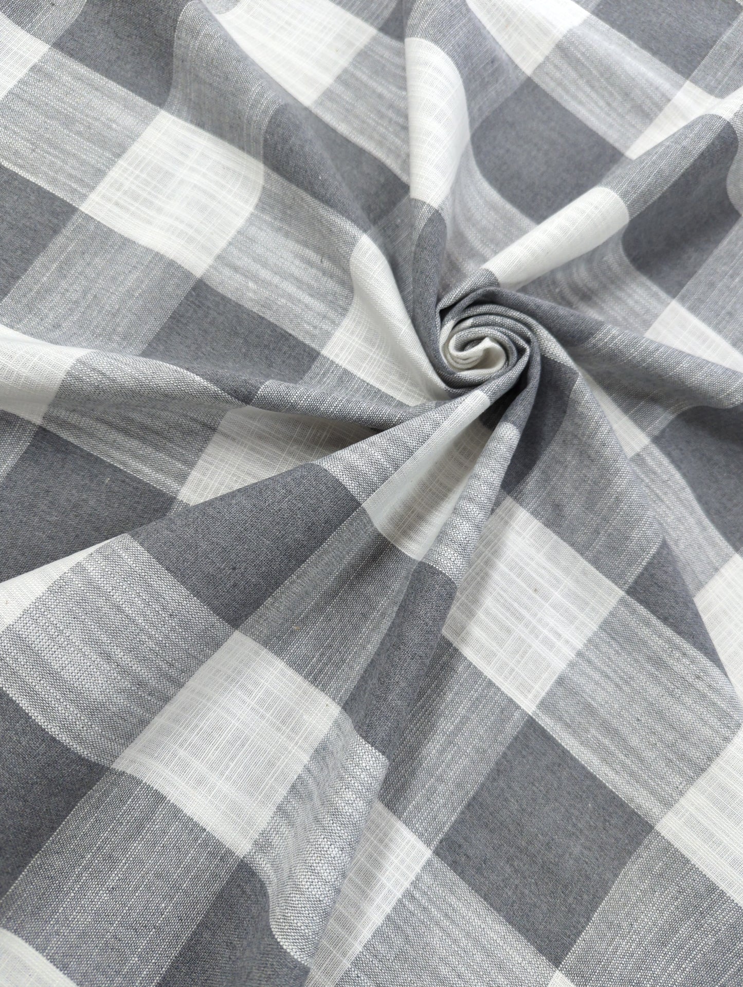 Buffalo Plaid, Grey & White