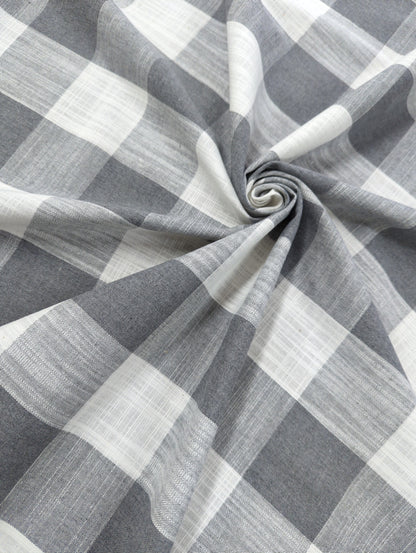 Buffalo Plaid, Grey & White