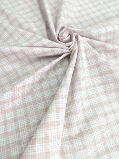 Tartan Plaid, Pale Pink
