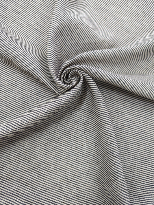 Pinstripes, Black & Natural