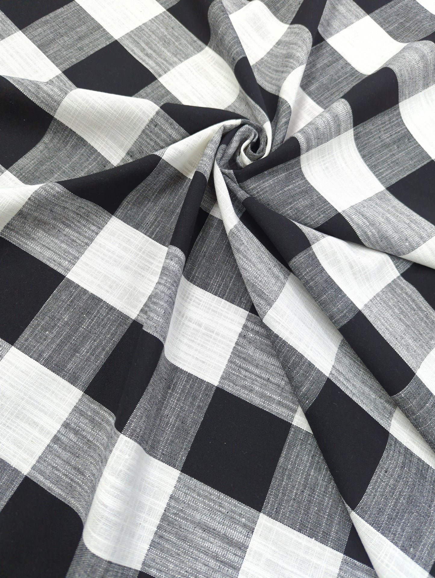 Buffalo Plaid, Black & White