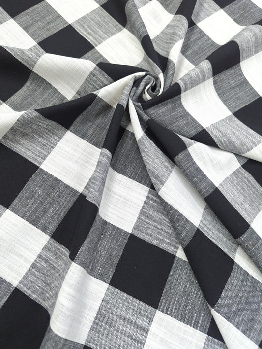 Buffalo Plaid, Black & White