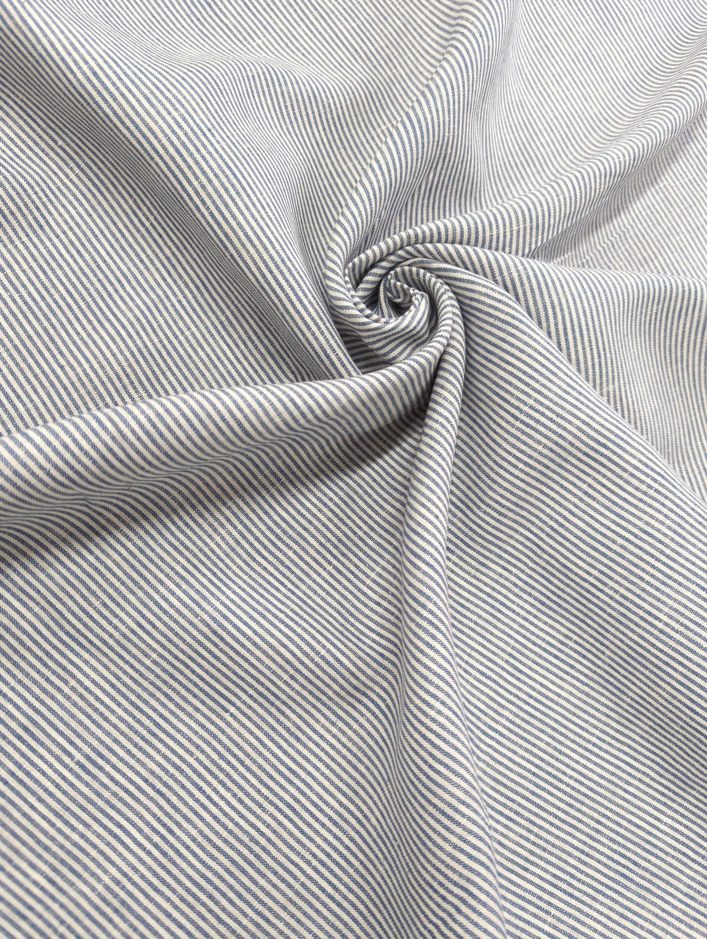 Pinstripe, White & Blue