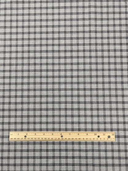 Tartan Plaid, Grey & White